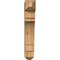 Ekena Millwork Merced Craftsman Rough Sawn Bracket, Western Red Cedar, 4"W x 16"D x 24"H BKT04X16X24MRC04RWR - alternate 4